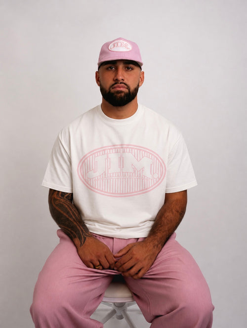 The Pinstripe Series: Candy Pink